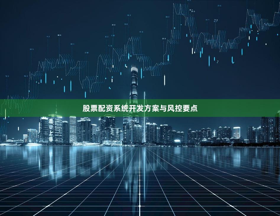 股票配资系统开发方案与风控要点